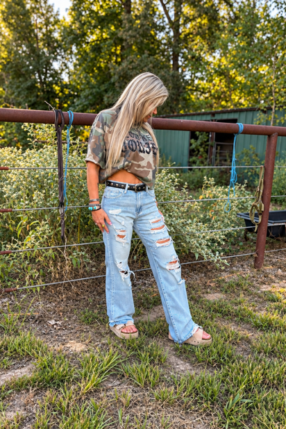 Rebel Distressed Flares